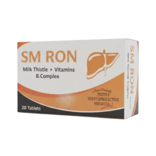 SM RON Tablets – Milk Thistle & Vitamin B Complex for Liver Health & Detox