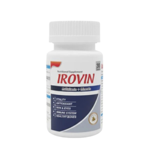 Irovin Tablets – Iron & Vitamin Supplement for Anemia, Energy, Skin, Hair & Overall Health