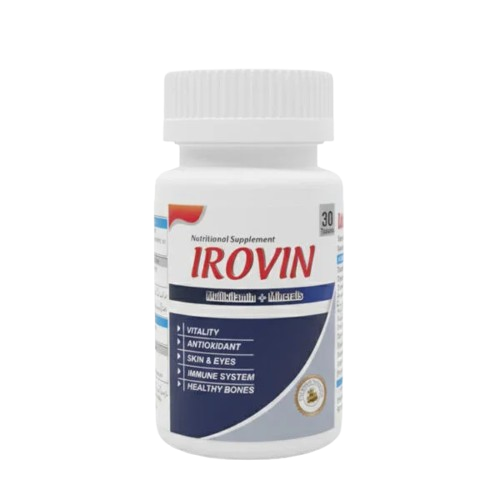 Irovin Tablets – Iron & Vitamin Supplement for Anemia, Energy, Skin, Hair & Overall Health
